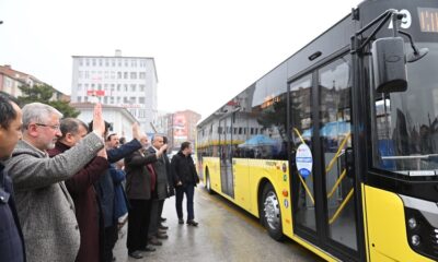 YENİ ALINAN OTOBÜSLER HİZMETE BAŞLADI