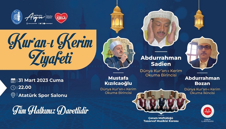 KUR’AN-I KERİM ZİYAFETİ SUNACAKLAR