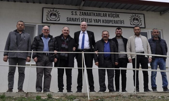 MHP’Lİ ADAYLARDAN ZANAATKARLARA ZİYARET