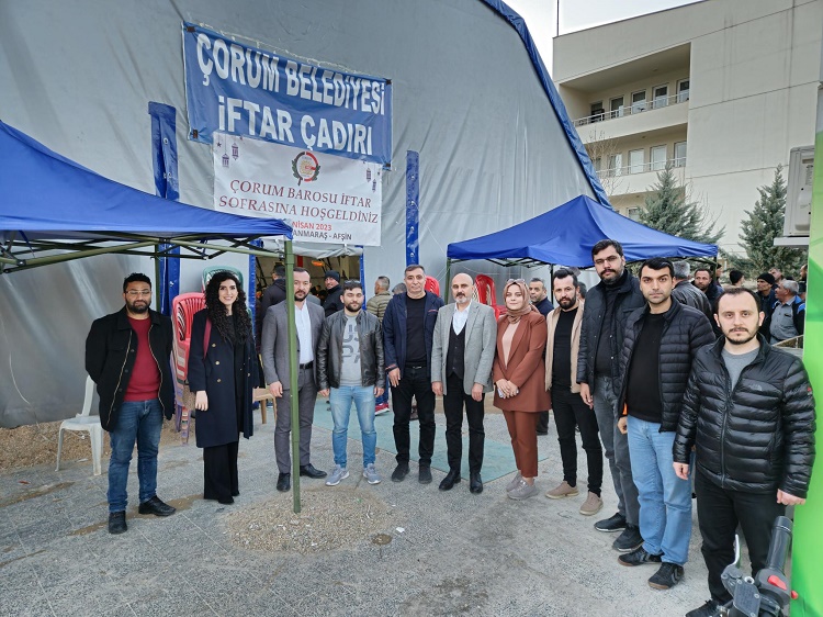 ÇORUM BAROSU’NDAN AFŞİN’DE İFTAR