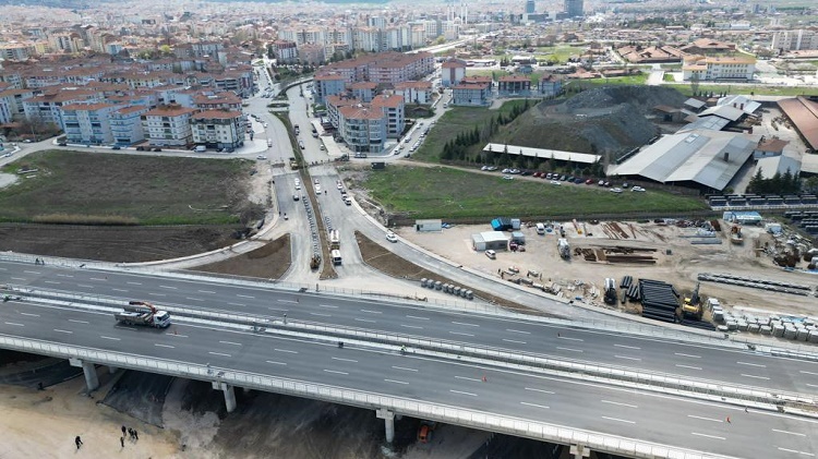 AKŞEMSEDDİN KAVŞAĞINDA SON DOKUNUŞLAR