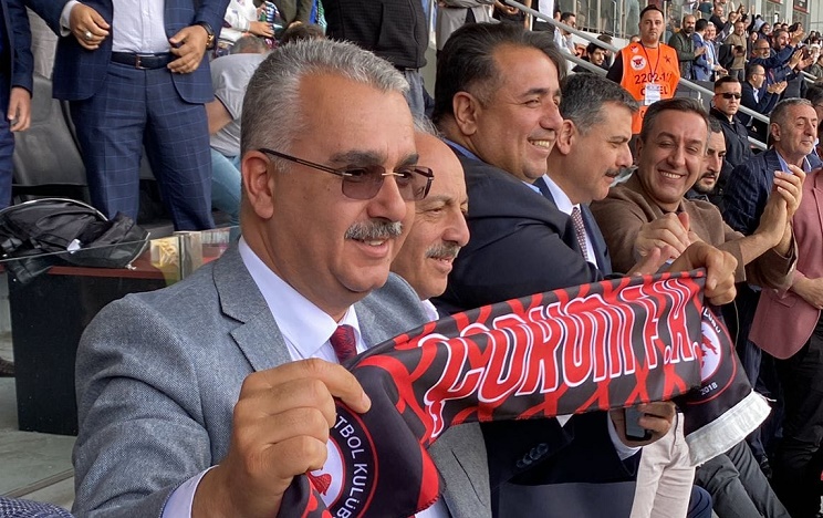 AHLATCI ÇORUM FK’YI KUTLADI