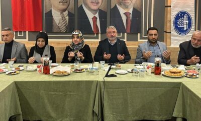 AŞGIN MUHTARLARLA İFTARDA BULUŞTU