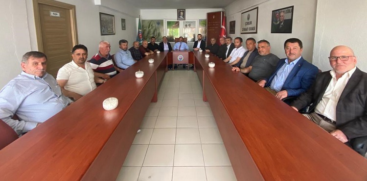 ZANAATKARLARDAN ÖZDEMİR’E ZİYARET