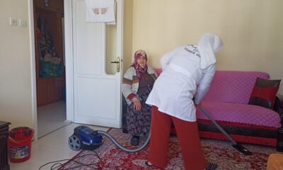 EV TEMİZLİĞİ İLE GÖNÜLLERE DOKUNDULAR