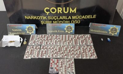 ÇORUM’DA UYUŞTURUCU OPERASYONU
