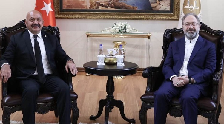 DİYANET İŞLERİ BAŞKANINI ZİYARET ETTİ