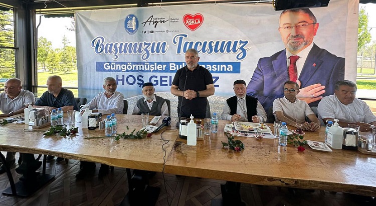 HUZUREVİ SAKİNLERİYLE KAHVALTIDA BULUŞTU