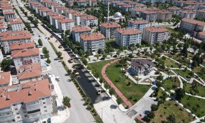 BİŞKEK CADDESİ ASFALTLA BULUŞTU