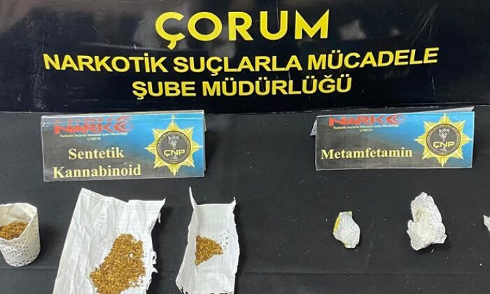 ÇORUM’DA UYUŞTURUCU OPERASYONU