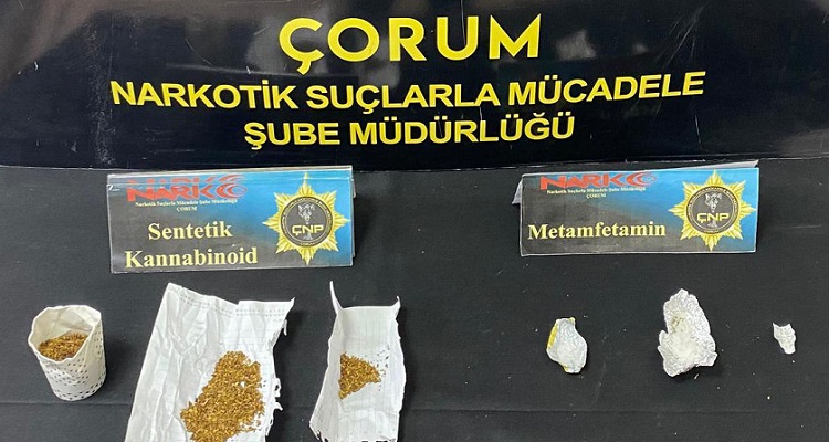 ÇORUM’DA UYUŞTURUCU OPERASYONU
