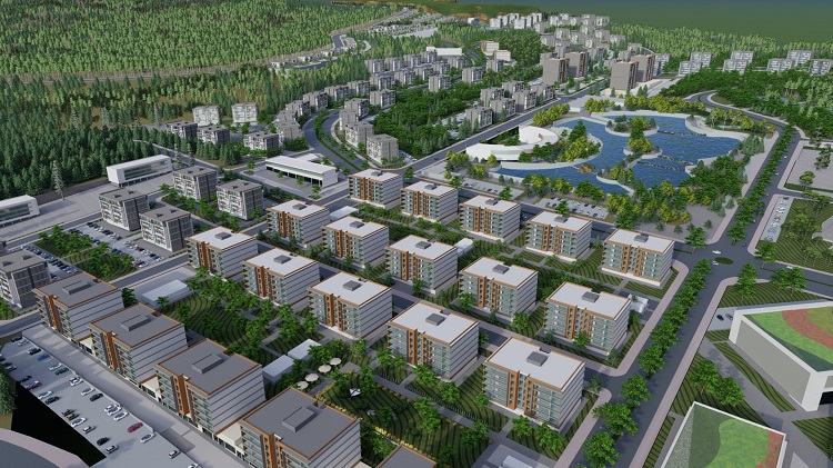 MODERN YAŞAM ALANI OLACAK