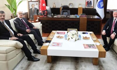 BAŞKAN ÇİFTÇİ VE DAĞLI’YI TEBRİK ETTİ