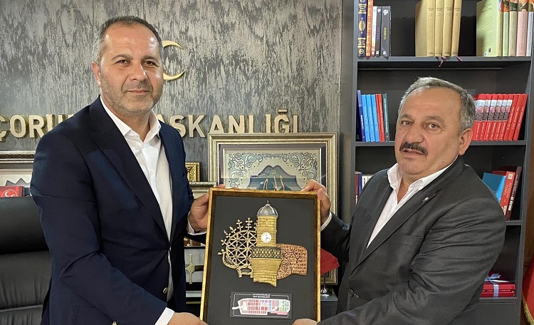 ZANAATKARLARDAN İL BAŞKANLARINA ZİYARET