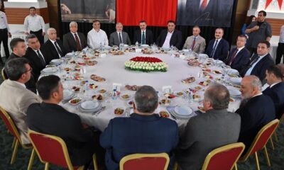 VALİ MUSTAFA ÇİFTÇİ’YE VEDA YEMEĞİ