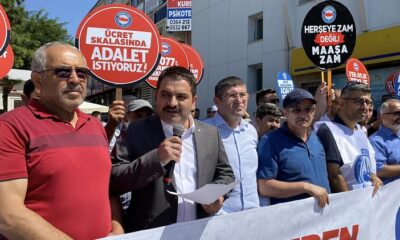 ÇORUM’DA MEMURLAR EYLEM YAPTI!