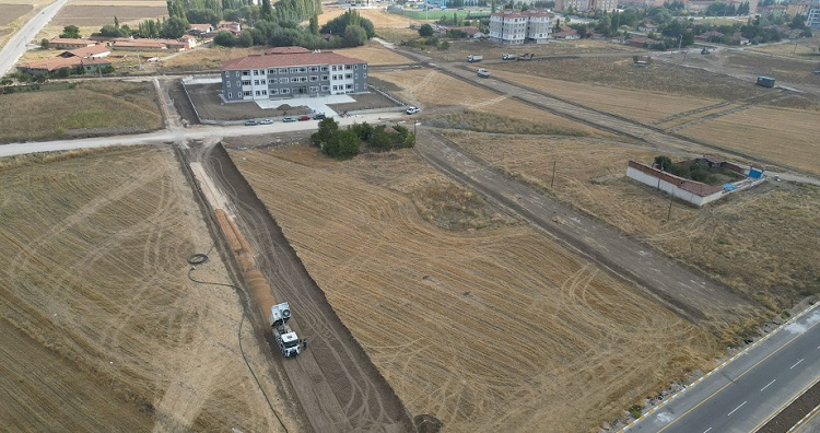 OKUL YOLU İÇİN HUMMALI ÇALIŞMA