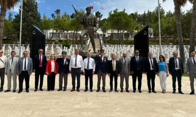 KIBRIS GAZİLERİNİ DUYGULANDIRAN ZİYARET