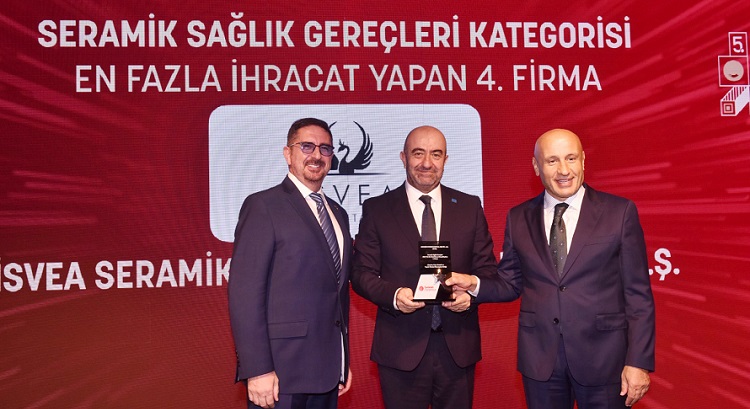ISVEA İHRACAT ŞAMPİYONLARI ARASINDA