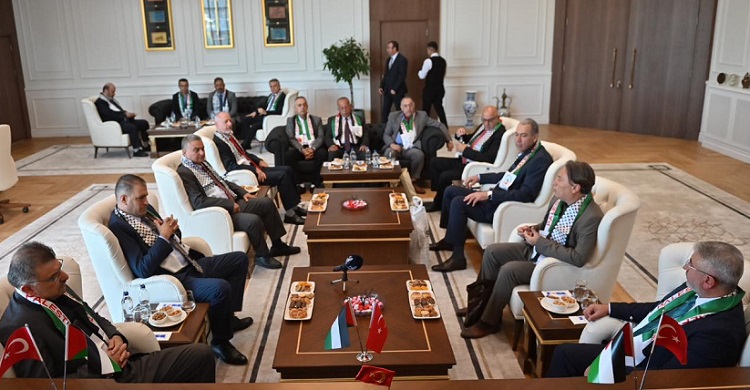 KARDEŞ FİLİSTİN HALKINDAN ZİYARET