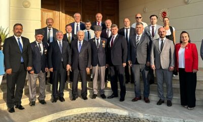 BİNALİ YILDIRIM İLE KKTC’DE BULUŞTULAR