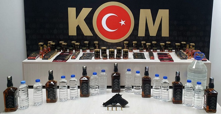 O ÜRÜNLER OPERASYONDA YAKALANDI