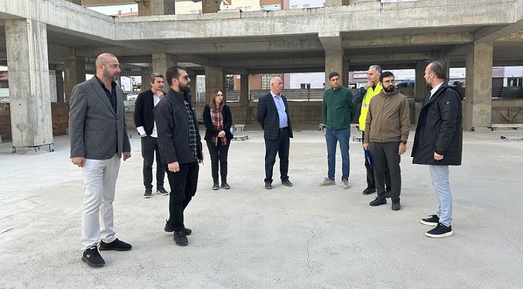 BEDESTEN’DE YER TESLİMİ YAPILDI