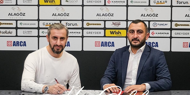 SERKAN HOCA ÇORUM FK’YA İMZAYI ATTI