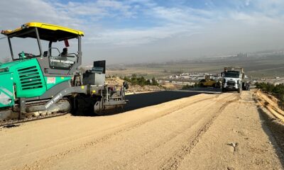 AKKENT’İN YENİ YOLU ASFALTLANDI