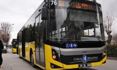 OTOBÜS SEFERLERİNDE DÜZENLEME!