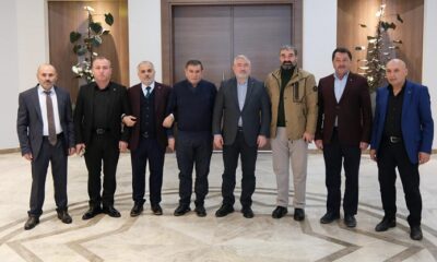 ESNAF TEMSİLCİLERİNDEN AŞGIN’A ZİYARET