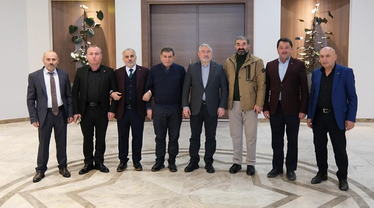 ESNAF TEMSİLCİLERİNDEN AŞGIN’A ZİYARET