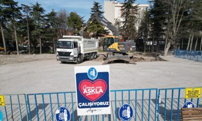 BELEDİYE EKİPLERİ ÇALIŞMALARA BAŞLADI