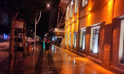 CADDELERDE BAYRAM TEMİZLİĞİ BAŞLADI