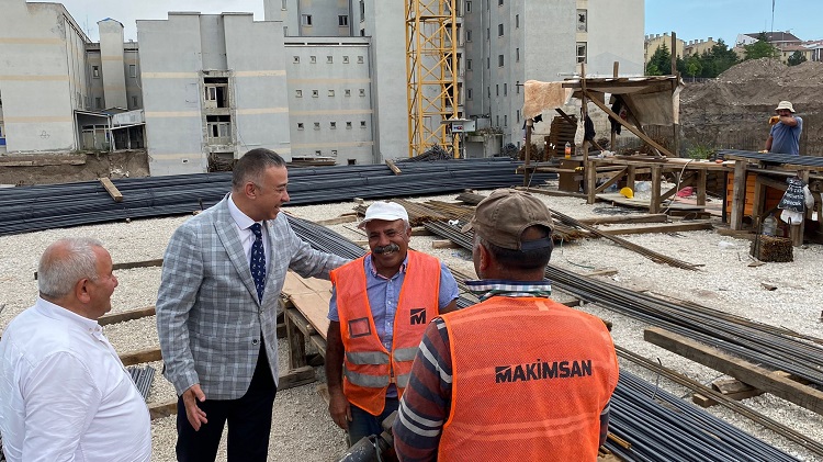 DEVLET HASTANESİNİN YAPIMINA BAŞLADI