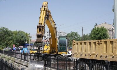 MELİKGAZİ DERESİNDE ÇALIŞMA