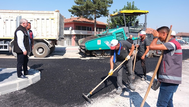 YENİ BAĞLANTI YOLUNDA ÇALIŞMA