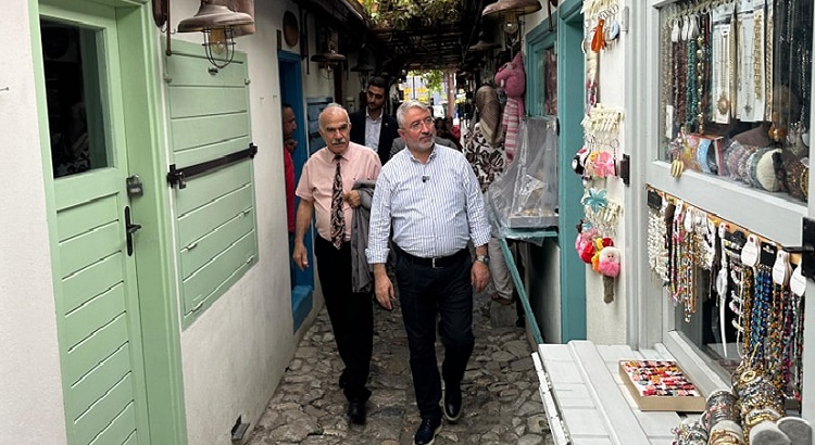 ÇALIŞMALARI YERİNDE İNCELEDİLER