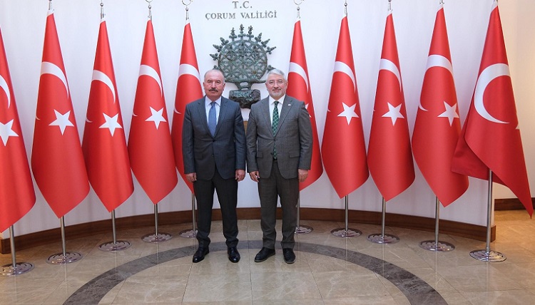 BAŞKAN’DAN VALİ ÇALGAN’A ZİYARET