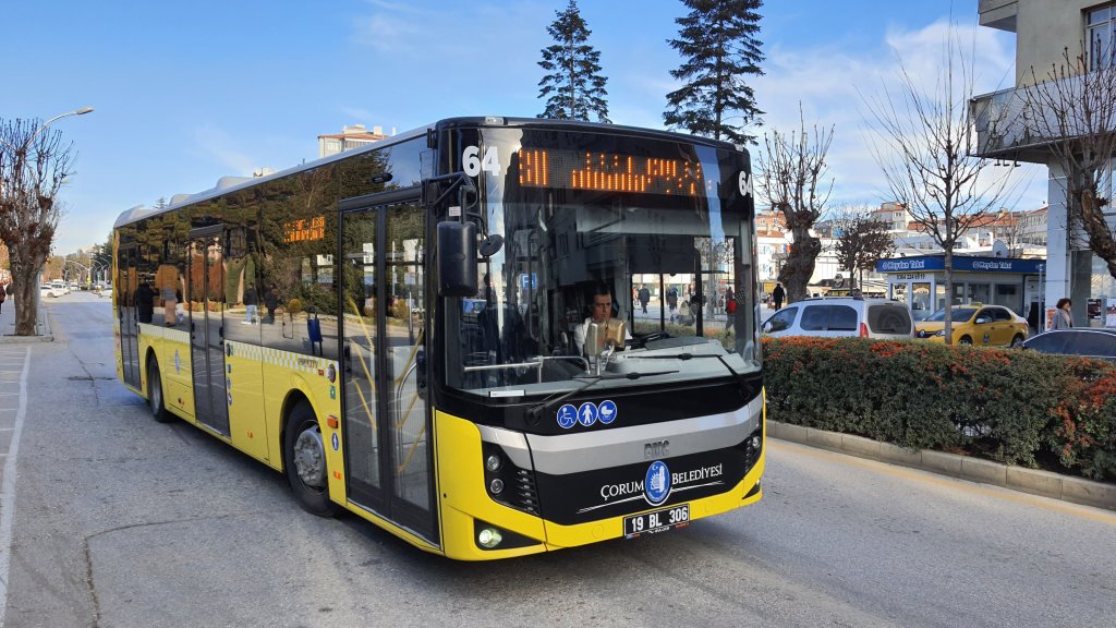 ÇORUM BELEDİYESİ 40 OTOBÜS ŞOFÖRÜ ALACAK