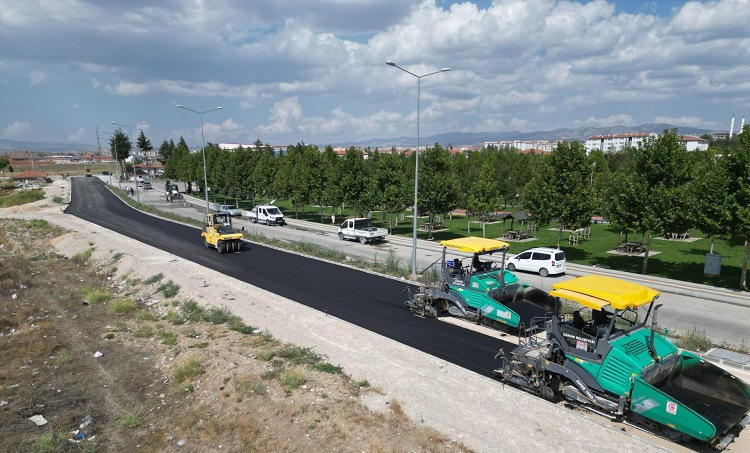 ASFALT ÇALIŞMALARI DEVAM EDİYOR