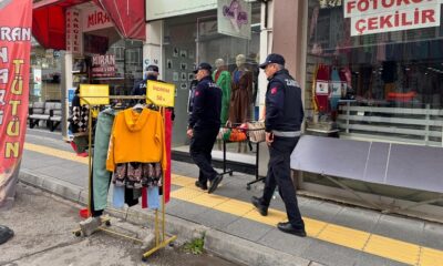 KALDIRIM İŞGALLERİNE GEÇİT YOK