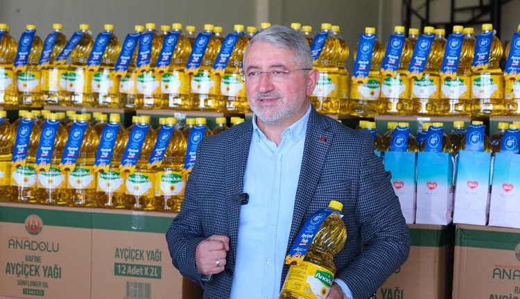 BELEDİYE AYÇİÇEK YAĞI DAĞITACAK