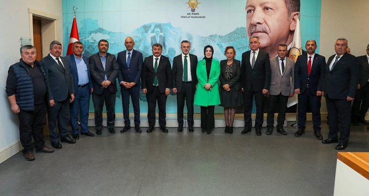 AK PARTİ’DE 3 İLÇEYE ATAMA YAPILDI