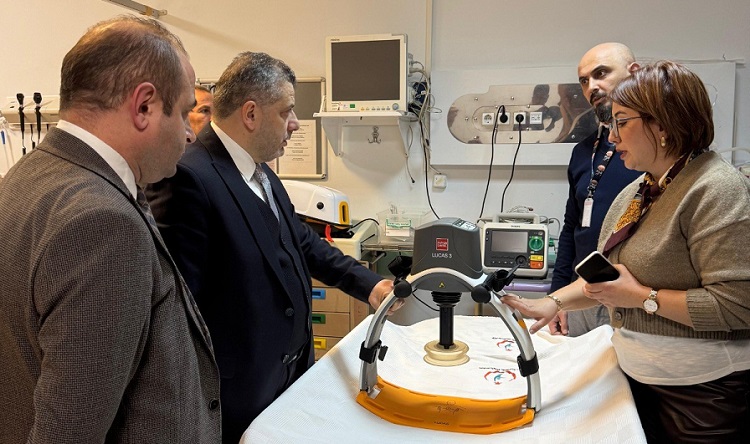 HASTANEYE OTOMATİK KALP MASAJ SİSTEMİ