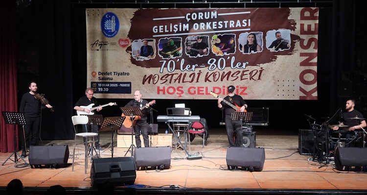 GELİŞİM ORKESTRASINDAN NOSTALJİ RÜZGARI