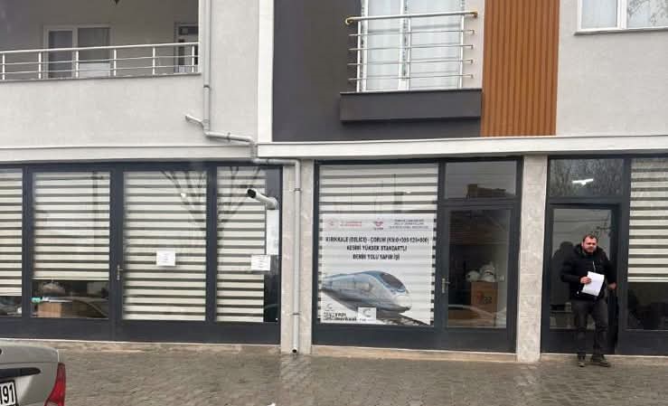 DEMİRYOLU İNŞAATININ PROJE OFİSİ AÇILDI